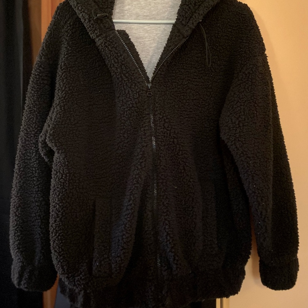 🎶AE TEDDY COAT W/HOOD